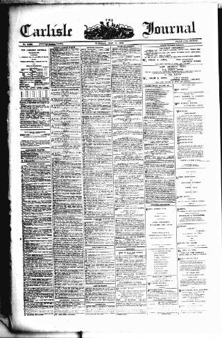 cover page of Carlisle Journal published on May 8, 1906
