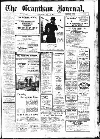 cover page of Grantham Journal published on May 9, 1936