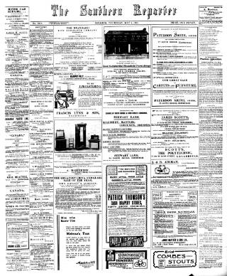 cover page of Southern Reporter published on May 9, 1907