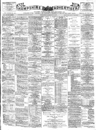 cover page of Hampshire Advertiser published on May 8, 1897