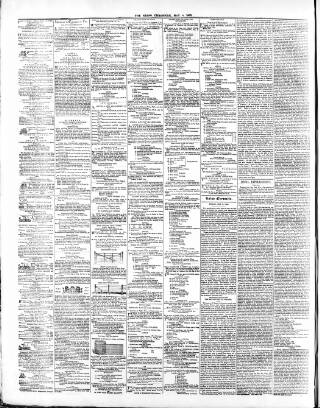 cover page of Kelso Chronicle published on May 8, 1863