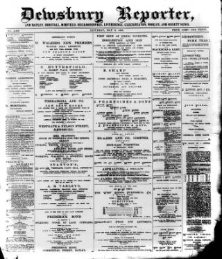 cover page of Dewsbury Reporter published on May 8, 1897