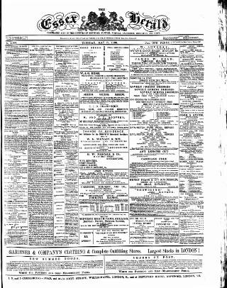 cover page of Essex Herald published on May 8, 1888