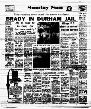 cover page of Sunday Sun (Newcastle) published on May 8, 1966