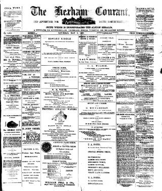 cover page of Hexham Courant published on May 8, 1897