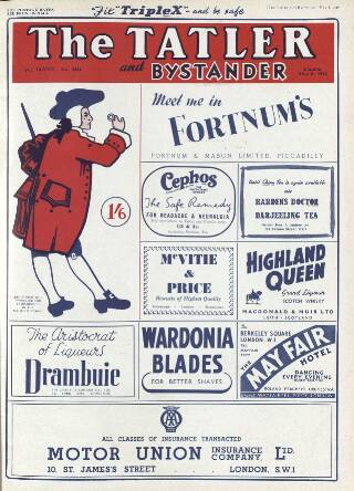 cover page of The Tatler published on May 8, 1946