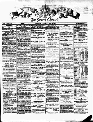 cover page of North Star and Farmers' Chronicle published on May 8, 1902