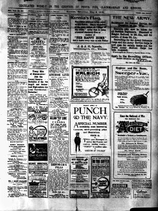 cover page of Kinross-shire Advertiser published on May 8, 1915