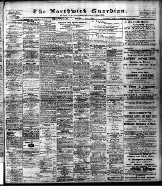 cover page of Northwich Guardian published on May 8, 1909