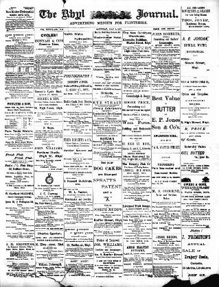 cover page of Rhyl Journal published on May 8, 1897