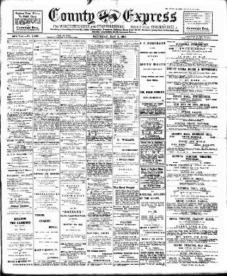 cover page of County Express published on May 8, 1915