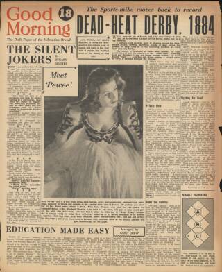 cover page of Good Morning published on May 8, 1943