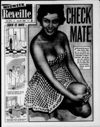 cover page of Reveille published on May 8, 1956