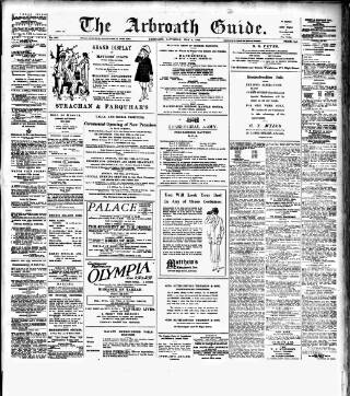 cover page of Arbroath Guide published on May 8, 1920