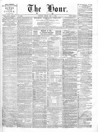 cover page of Hour published on May 8, 1874