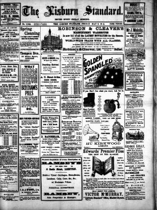 cover page of Lisburn Standard published on May 8, 1914