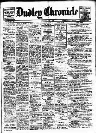 cover page of Dudley Chronicle published on May 8, 1920