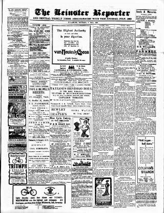 cover page of Leinster Reporter published on May 9, 1903