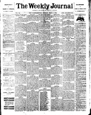cover page of Weekly Journal (Hartlepool) published on May 8, 1903