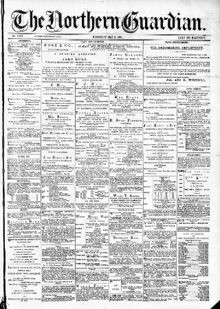 cover page of Northern Guardian (Hartlepool) published on May 8, 1895