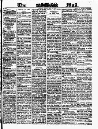 cover page of Evening Mail published on May 8, 1903