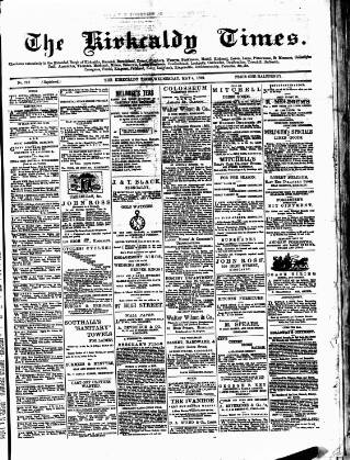 cover page of Kirkcaldy Times published on May 4, 1892