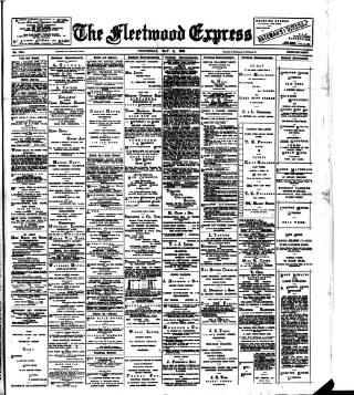 cover page of Fleetwood Express published on May 8, 1901