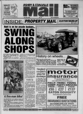 cover page of Ashby Mail published on May 9, 1991