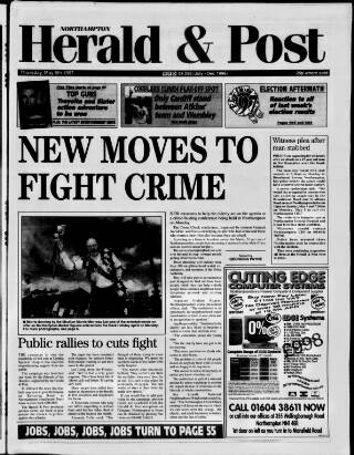 cover page of Northampton Herald & Post published on May 8, 1997