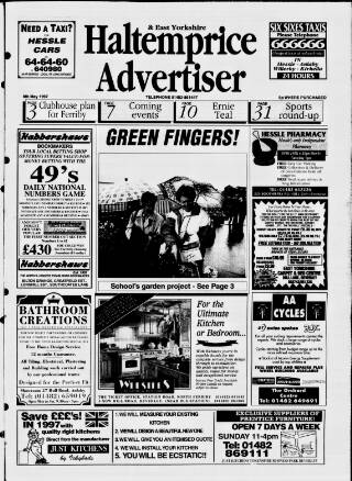 cover page of Haltemprice & East Yorkshire Advertiser published on May 8, 1997