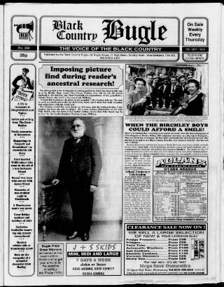cover page of Black Country Bugle published on May 13, 1999