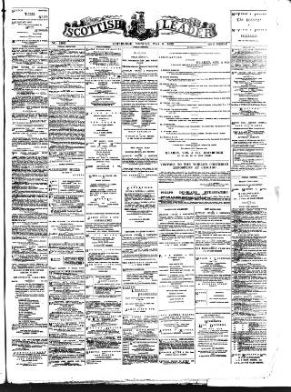 cover page of Scottish Leader published on May 8, 1893