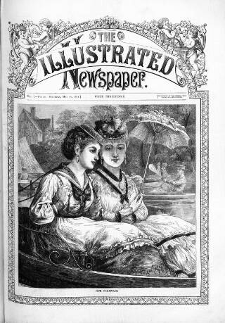 cover page of Illustrated Newspaper published on May 20, 1871