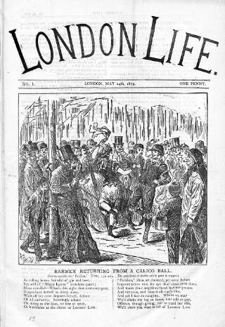 cover page of London Life published on May 24, 1879