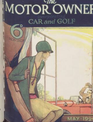 cover page of Motor Owner published on May 1, 1929
