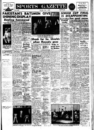 cover page of Football Gazette (South Shields) published on May 8, 1954