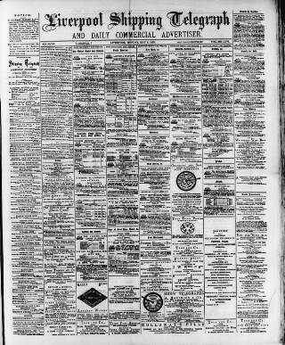 cover page of Liverpool Shipping Telegraph and Daily Commercial Advertiser published on May 8, 1893