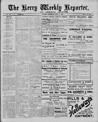 cover page of Kerry Reporter published on May 9, 1903
