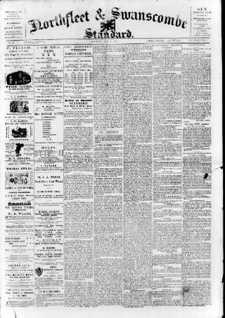 cover page of Northfleet and Swanscombe Standard published on May 8, 1897