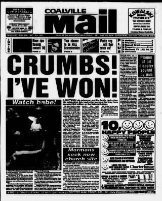 cover page of Coalville Mail published on May 8, 1997