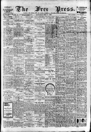 cover page of Free Press (Wexford) published on May 8, 1909