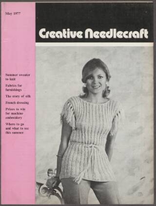 cover page of Fashion and Craft (Creative Needlecraft) published on May 1, 1977